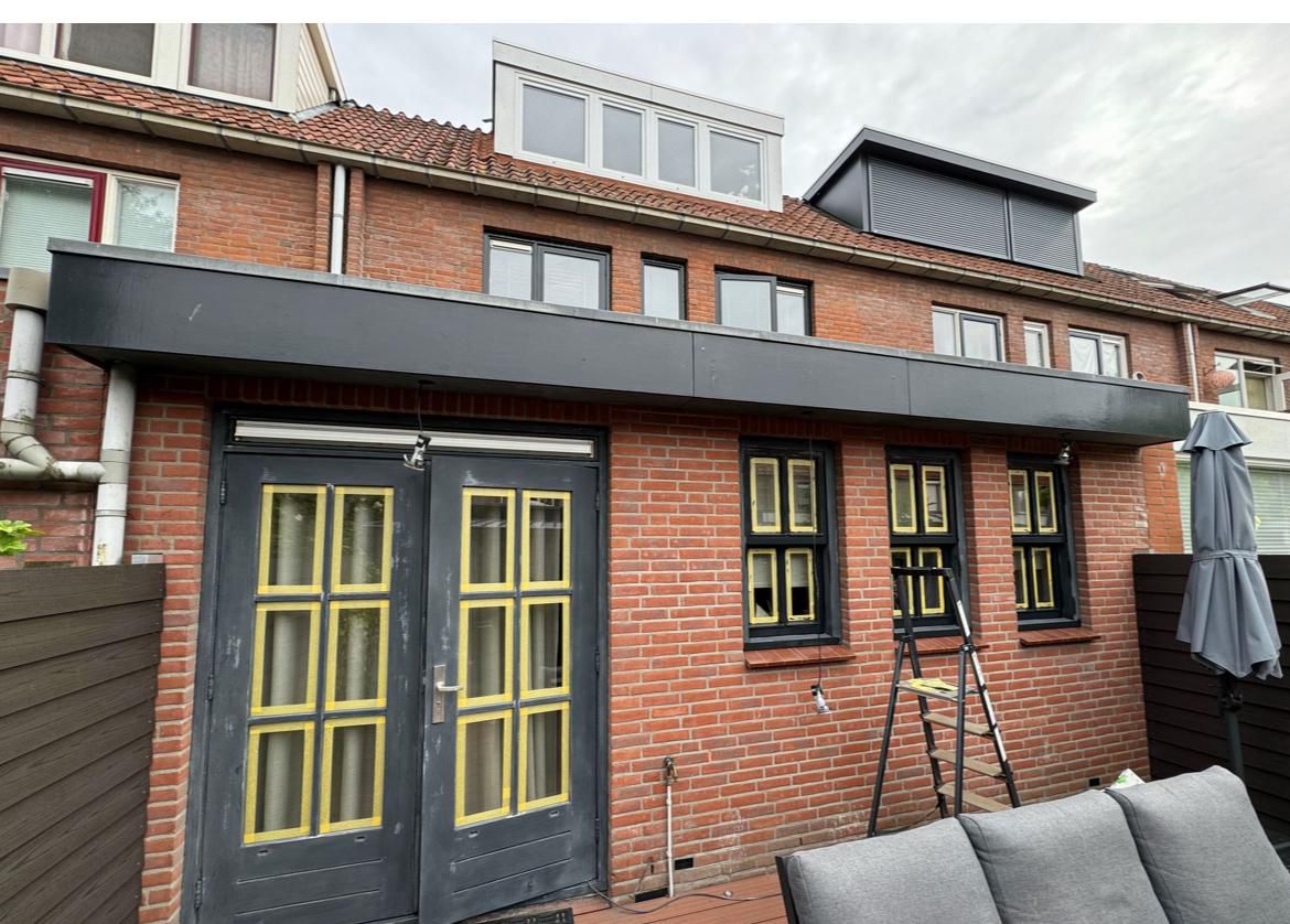 Gevel en kozijnen