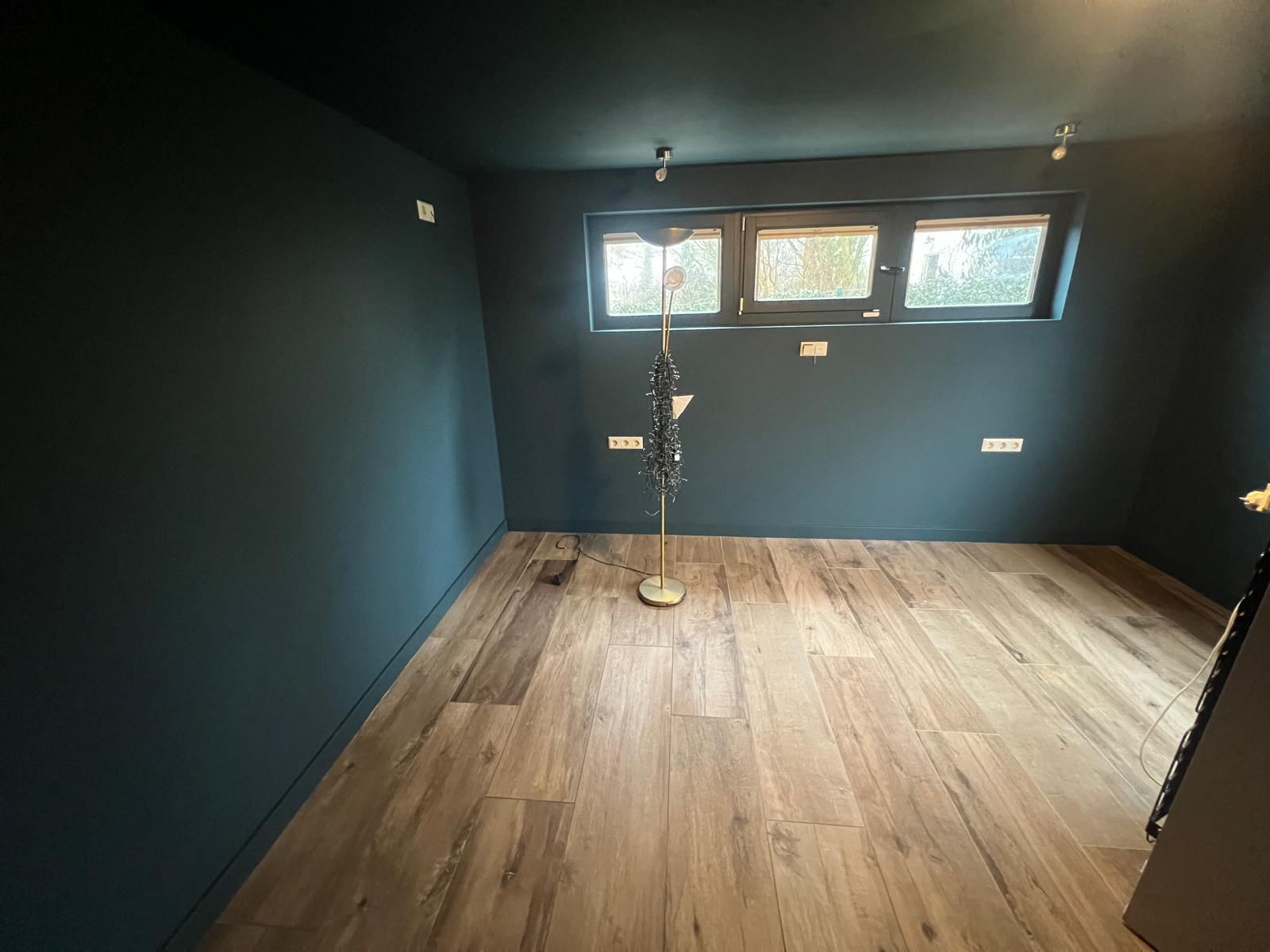 Plafond en wanden interieur